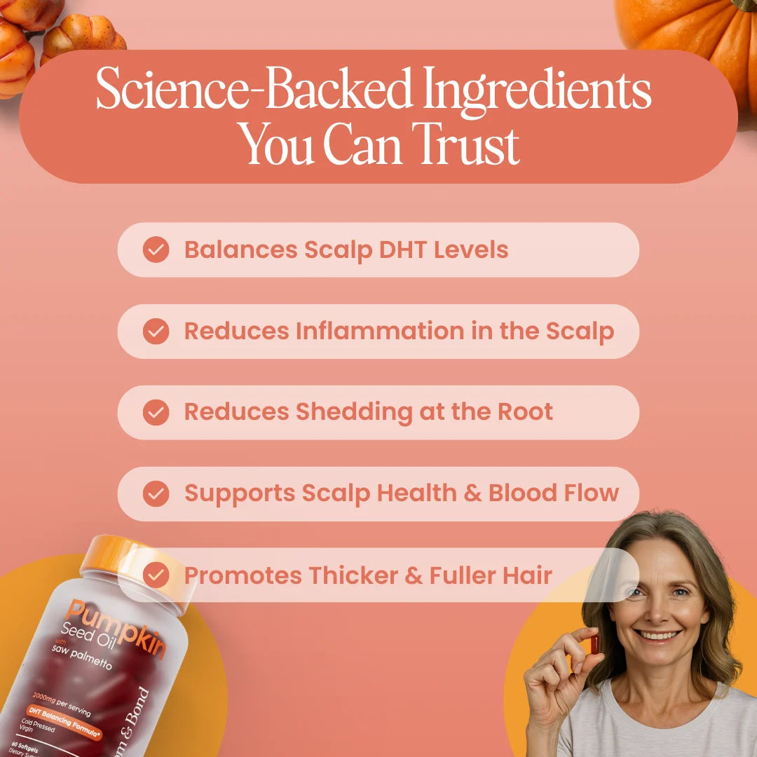 Pumpkin Seed Oil + Saw Palmetto Softgels